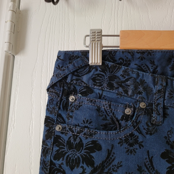 Free People Velvet Design Skinny Jeans - Picture 3 of 7